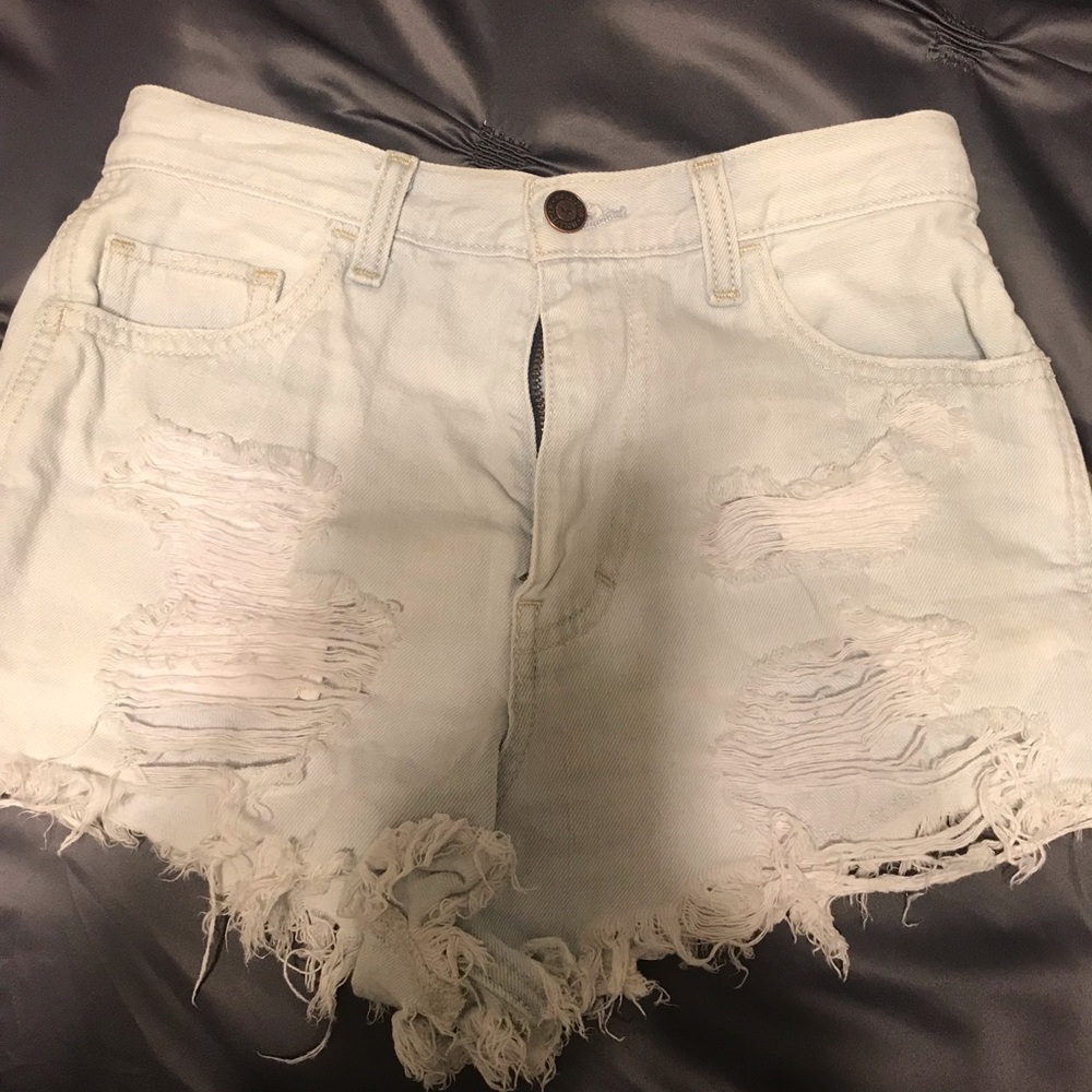 Hollister high rise shorts